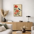 thumbnail image 5 of Framed Canvas Print Vintage Bird Wall Art Chinese Style Decorative for Living Room Bedroom - 24"x36" NATURAL, 5 of 8