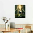 thumbnail image 2 of JRXY  Cabin Wolf Wall Art Decor Rustic Woodland Wolf Paintings Canvas Decor Hunting Theme Wildlife Picture Framed Modern Artwork Decor For Home Log Cabin Mountain Lodge Hanging picture 2, 2 of 4