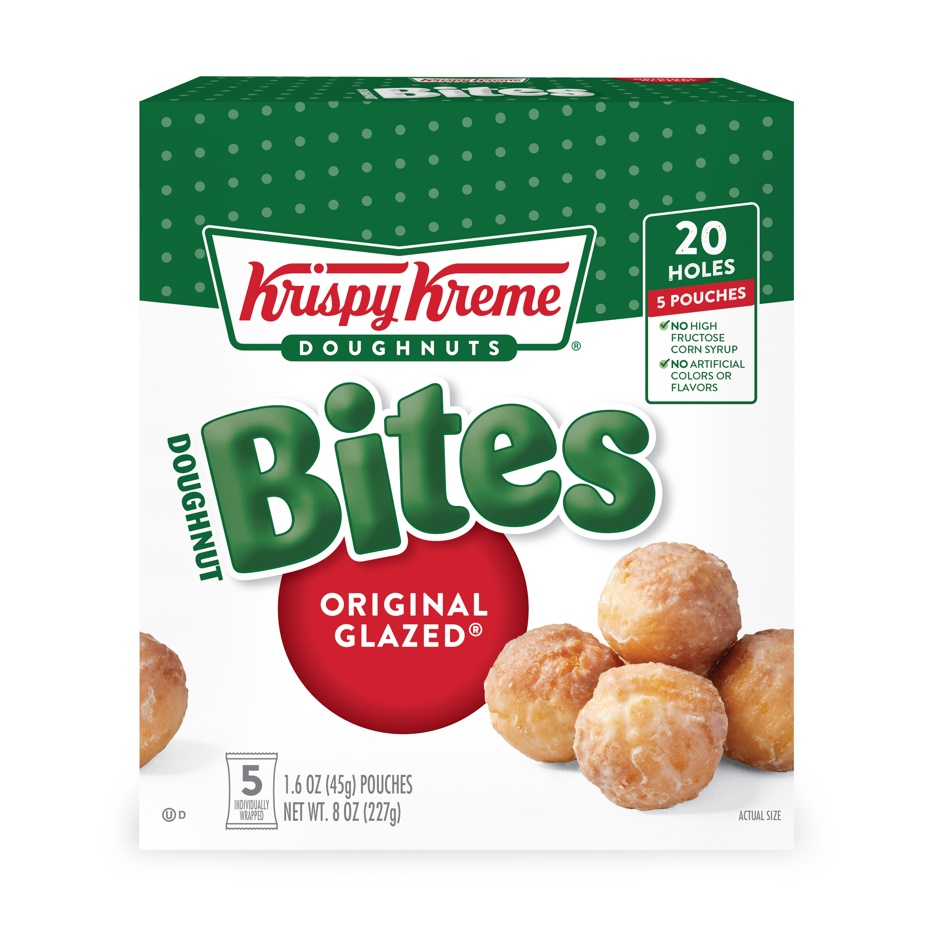 Krispy Kreme Original Glazed Doughnut Bites, 8 Oz, 20 Count - image 2 of 7