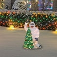 thumbnail image 3 of ProductWorks Rudolph Bumble and Holiday Tree Pre Lit Decoration, 3 of 7