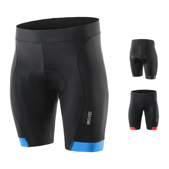 JoyMagic Mens Cycling Shorts Padded Shorts For Men With Pockets Biking Shorts With Padding