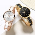 thumbnail image 2 of Nibosi Women Watch Ceramic Watch Women Simple Diamond Clock Casual Fashion Watch Sport Waterproof Wristwatch Relogio Feminino - Quartz Wristwatches, 2 of 6