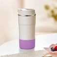 thumbnail image 2 of Silicone Cup Bottle Cover, Insulated Water Bottle Protective Base with Anti-slip Grip and Scratch Protection, Hygienic Easy-clean Silicone Bottom Cover for Desks, Topliu, 2 of 9