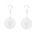 thumbnail image 4 of Set of 2 Heat Transfer Printed Chimes 76x76x1mm with Hooks Included for Easy Installation, 4 of 8