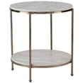 thumbnail image 1 of Meubles Silas 22" Rond en Faux Pierre Table Haute en Champagne, 1 of 2