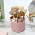 thumbnail image 3 of Riguas Pen Holder Rotating Multi Compartments Brush Barrel Makeup Brush Storage Box Portable Desktop Cosmetic Organizer Lipstick Brushes Holder, 3 of 6