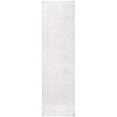 thumbnail image 2 of nuLOOM Neva Plush Shag Runner Rug, 2' 6" x 6', Ivory, 2 of 4