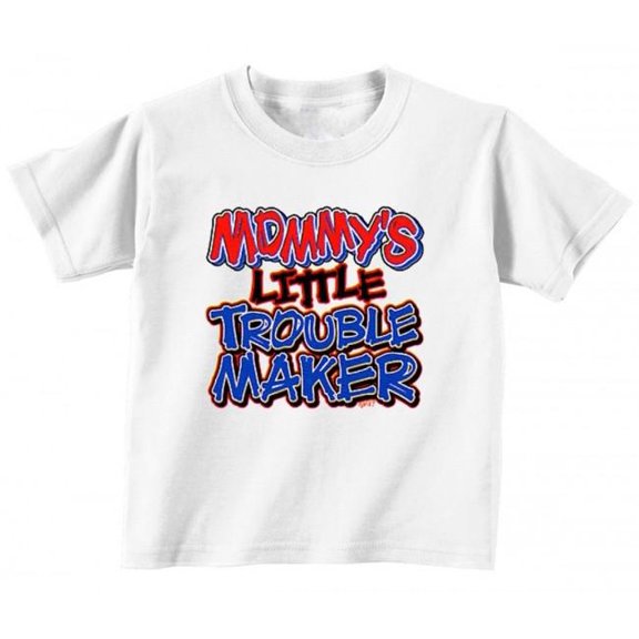 Mom's Lil Trouble Maker Toddler T Shirt