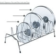 thumbnail image 4 of Kitchen Details Lid Organizer, Onyx (13.98 x 6.69 x 5.51 inch), 4 of 10