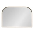 thumbnail image 3 of Kate and Laurel Caskill Modern Arched Wall Mirror, 36 x 24. Bronze, Decorative Wide Contemporary Mirror for Wall Decor with Arched Frame and Sophisticated Look, 3 of 8