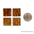thumbnail image 2 of Milltown Merchants Gold Impression Foil Tile 3/4 Inch Mosaic Tile (1 lb), 2 of 2