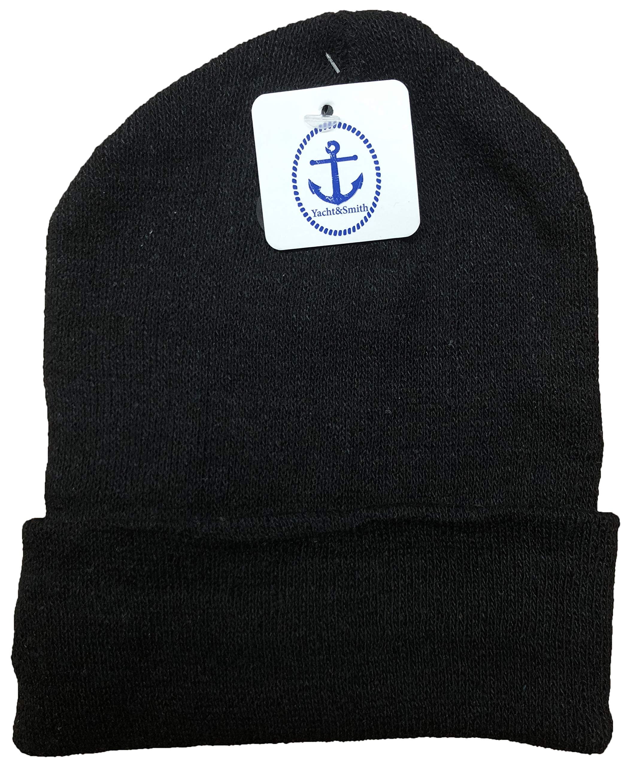 120 Pack of Yacht & Smith Wholesale Beanies, Bulk Thermal Winter Hat (Assorted Beanies)