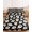 Black, White, Silver, Slate, variant on Twin Sze Fitted Sheet Set - Halloween 2 Piece Bedding Sets 16" Deep Pocket Fitted Sheet with 1 Pillowcase, Black Spooky Ghostly Silhouettes Vintage Brushed Microfiber Hotel Luxury Bed Sheets