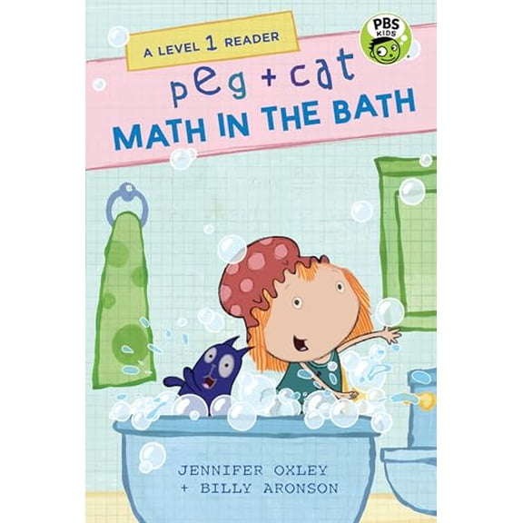 Pre-Owned Peg + Cat: Math in the Bath: A Level 1 Reader (Hardcover) 1536206997 9781536206999
