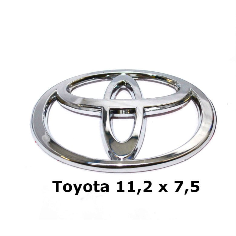 NEW TOYOTA 12 CM CARBON LOGO EMBLEM BADGE FOR REAR TOYOTA CAMRY ALTIS VIOS