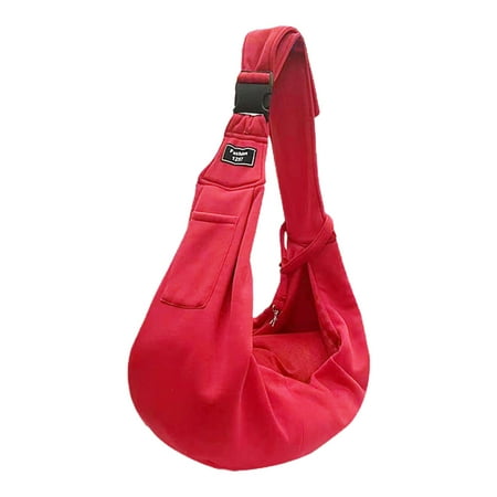 Aruwei Pet Puppy Carrier Bag Comfortable Single Sling Handbag with Shoulder Hook Small Bag for Traveling with Cats And Dogs