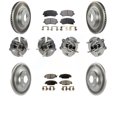 thumbnail image 1 of Transit Auto Front Rear Hub Bearing Assembly Coated Disc Brake Rotor and Ceramic Pads Kit (10Pc) for Car 2015 Mazda CX-5 AWD with Electric Parking - Left Right Side (Driver Passenger) KBB-121870, 1 of 2