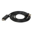 thumbnail image 1 of Kuymtek Cable adaptador convertidor de video 1080P macho DisplayPort macho a HDMI de 1,8 m Kuymtek Componentes de la computadora, 1 of 6