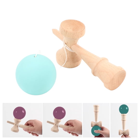 Jouet Kendama en Bois Améliore la Coordination Main-il pour Fêtes