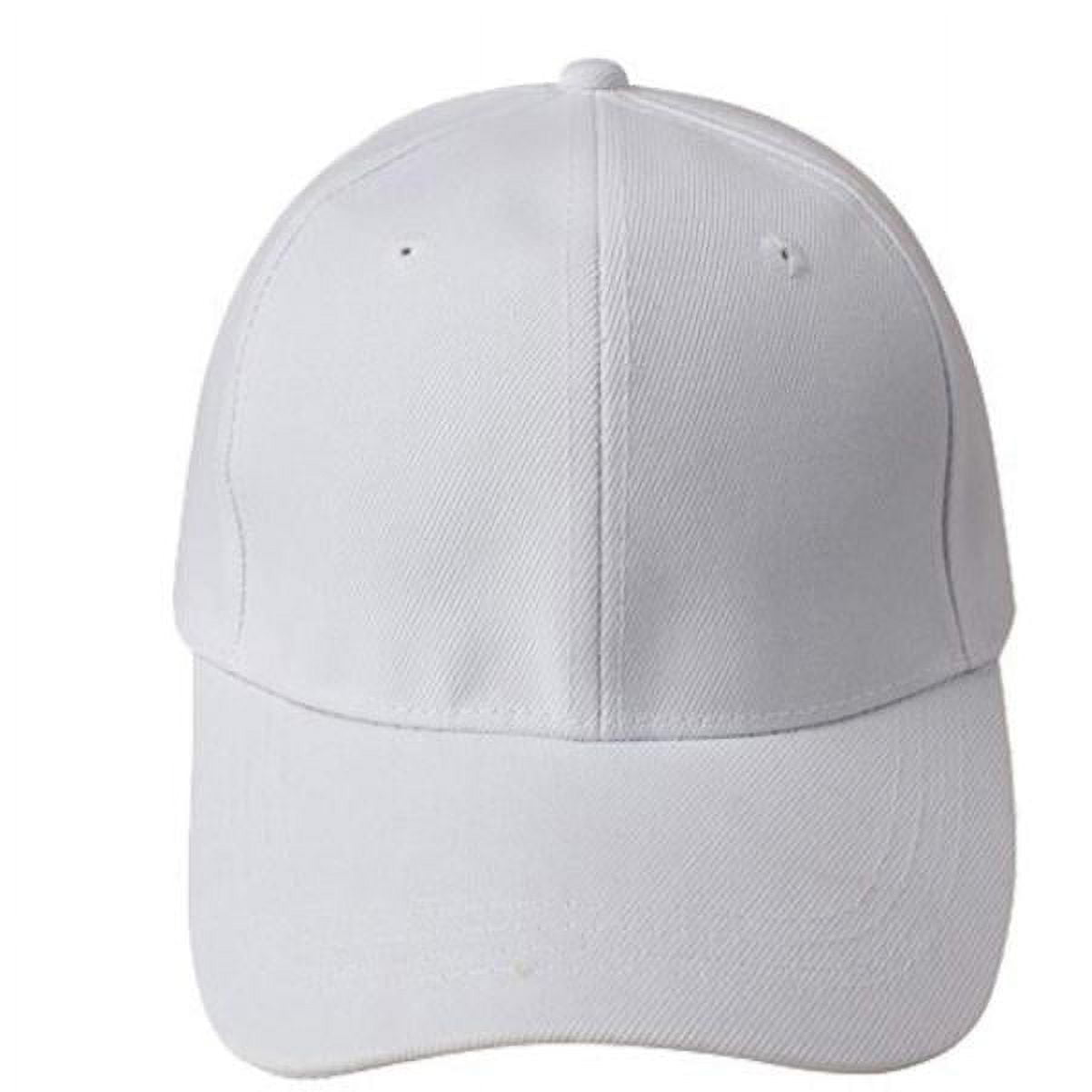 Baseball Caps Baseball Cap Blank Solid Color Adjustable White Caps Gifts