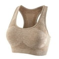thumbnail image 4 of EHQJNJ Nursing Bras for Breastfeeding Women Sports Bra Outdoor Running Fitness Push up Wireless Bra Yoga Bra Strapless Bras for Women Large Bust Wireless, 4 of 5