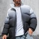 thumbnail image 4 of Puntoco Chaqueta De Manga Larga Para Exteriores Con Cremallera Y Bolsillo Grueso Con Degradado A La Moda Para Hombre, 4 of 7