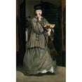 thumbnail image 2 of Édouard Manet 13x18 Black Ornate Wood Framed Double Matted Museum Art Print Titled - Street Singer (About 1862), 2 of 5