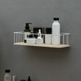 thumbnail image 4 of Wall Mounted Shelves Without Drilling Wood Hanging Shelf For Living Room Bedroom Storage Basket Wall Decoration Rack Organizers, 4 of 8