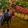 thumbnail image 2 of DELight 4Pcs Sunflower Solar Lights Waterproof IP68 Garden Stake Lights 16 Colors Remote Outdoor Lights for Pathway Patio, 2 of 9