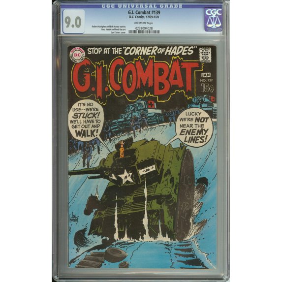 G.I. Combat #139 - CGC 9 Comic Book