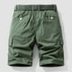 thumbnail image 3 of pstuiky Pantalones cortos para hombre, Pantalones cortos cargo de talla grande para hombre, con múltiples bolsillos, holgados, para playa y verano Pantalones cortos deportivos para hombre, 3 of 3
