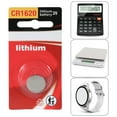 thumbnail image 2 of ZPAQI 1PCS CR1620 3V Lithium Button Battery for Long Time Use in Toys, Instrument, 2 of 11