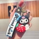 thumbnail image 3 of Llavero de PVC 3D Kuromi hello Kitty con correa para la muñeca llavero promocional Sanrio llavero de bolsa de regalo promocional Sanrio, 3 of 4