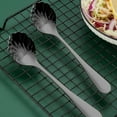 GFHFHITJ Shaped Stirring Spoons, 304 Stainless Steel Fine Sugar Spoon