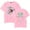 Pink, variant on Magdalena Bay 2025 Tour Merch T-shirt Short-Sleeved Fashion Casual Unisex Summer Sport Tee