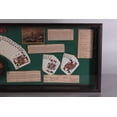 thumbnail image 3 of History of Poker Showcase Office Bar Decor, 3 of 4