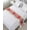 Red Beige, variant on Bed Runner Scarf for Twin Size Bed, Valentine's Day Beds Scarf Throws for Foot of Bedding, Red Striped Love Heart Eucalyptus Leaves Decorative Beds Runners for Bedroom Guestroom, 71"x20"