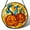 Evil Pumpkin Oranges Funny 1041, variant on Stained Glass Window Hanging - Halloween Decorations Evil Pumpkin Orange Suncatcher for Doors Garden Spooky Funny Sun Catchers Gothic Decor Horror Gifts for Women Men Friend