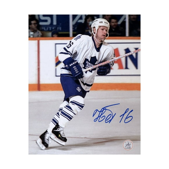 Nikolai Borschevsky Signed Toronto Maple Leafs Hockey 8x10 Photo