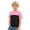 Black1, variant on Kids T Shirts Round Neck Short Sleeve Boys Pink Shirt Basic Boys Solid Color Shirts 4-5 Years