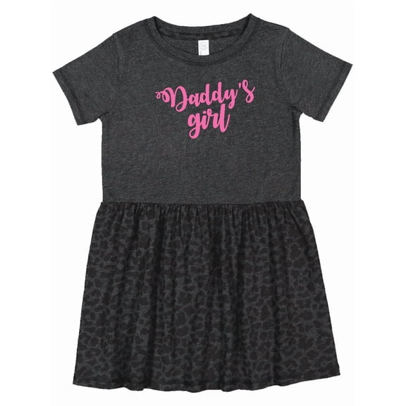Inktastic Valentine's Day Daddy's Girl Girls Toddler Dress