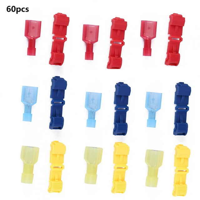 Conectores eléctricos LHCER Conectores en T 60pcs