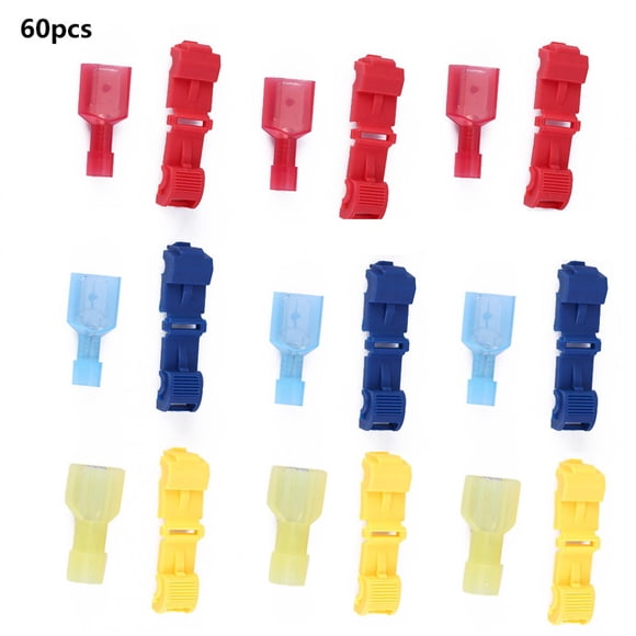 Conectores eléctricos LHCER Conectores en T 60pcs