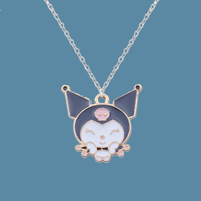 Kawaii Sanrio Anime Hello Kitty aleación Collar dibujos animados KT gato colgante chica Sexy Collar cadena como regalo de vacaciones para novia xuanjing unisex