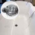thumbnail image 4 of Injueey Colador de pelo de drenaje de ducha multifuncional de acero inoxidable fácil de instalar resistente y duradero Suministros de limpieza para el hogar, 4 of 6