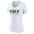 thumbnail image 2 of Women's White Portland Timbers Retreat V-Neck T-Shirt, 2 of 3