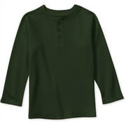 Garanimals B12m Green Ls Henley Tee