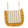 thumbnail image 1 of Esterilla de asiento, cojín de suelo, almohada para sofá, decoración del hogar, tatami japonés, meditación. Amarillo, 1 of 9