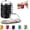 Black, variant on Mini Coin Storage Keychain, Mini Coin Bank, 2-in-1 Fidget Stress Relief & Portable Coins Storage with Secure Snap Closure