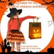 thumbnail image 5 of 2 Bolsas de Papel para Dulces de Halloween | Bolsas Luminosas para Dulces Infantiles | Bolsas Ligeras Multicolores para Regalos de Fiesta | Decoraciones Reutilizables de Halloween | Bolsas de Regalo, 5 of 6